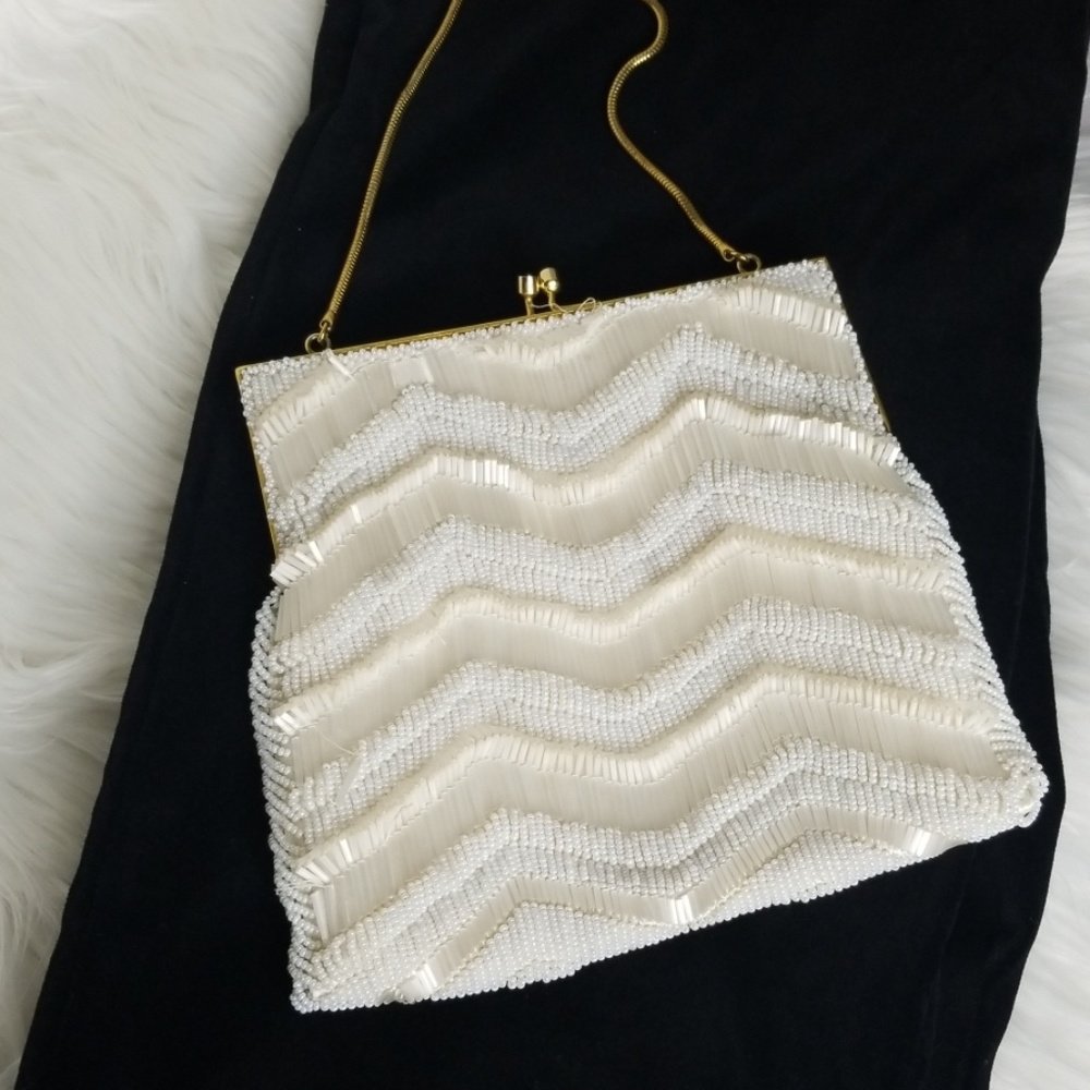 Beaded special occasion purse